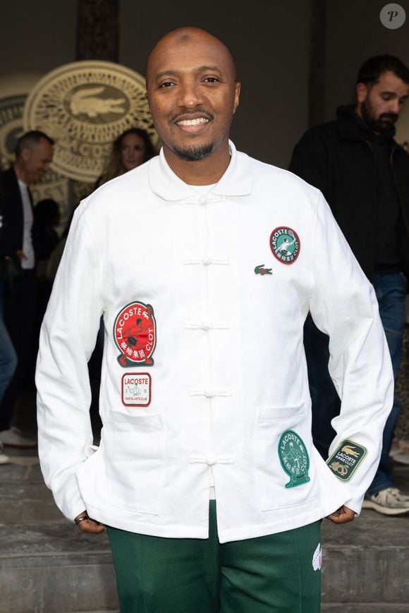 Soprano, 

Soprano au défilé Lacoste prêt à porter printemps / été 2025 lors de la fashion week à Paris le 1er octobre 2024.

© Jeremy Melloul / Bestimage