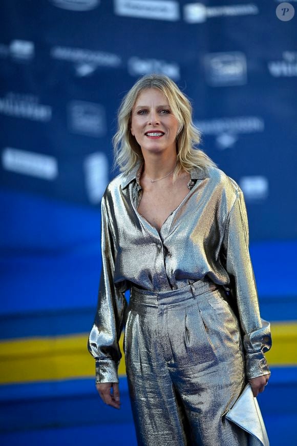 Karine Viard assiste au photocall Madame de Sévigné dans le cadre du 16ème Festival du Film d'Angoulême le 25 août 2023 à Angoulême, France. Photo by Franck Castel/ABACAPRESS.COM