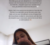 En story sur Instagram, elle indique avoir une baisse de moral.

Hanaa Elah et Irshad, parents de cinq enfants dans "Familles nombreuses".