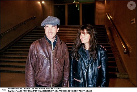... avait été en couple avec Marie Trintignant dans les années 90...

Marie Trintignant et François Cluzet à la première de Red Hot Again à Paris, le 1er décembre 1991. © Bertrand Rindoff Petroff / Bestimage