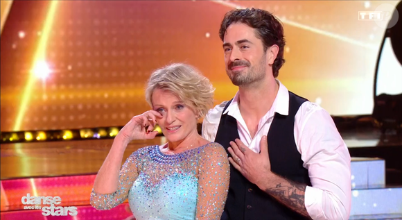 Sophie Davant émue par la disparition de sa mère, "Danse avec les stars", capture d'écran TF1.