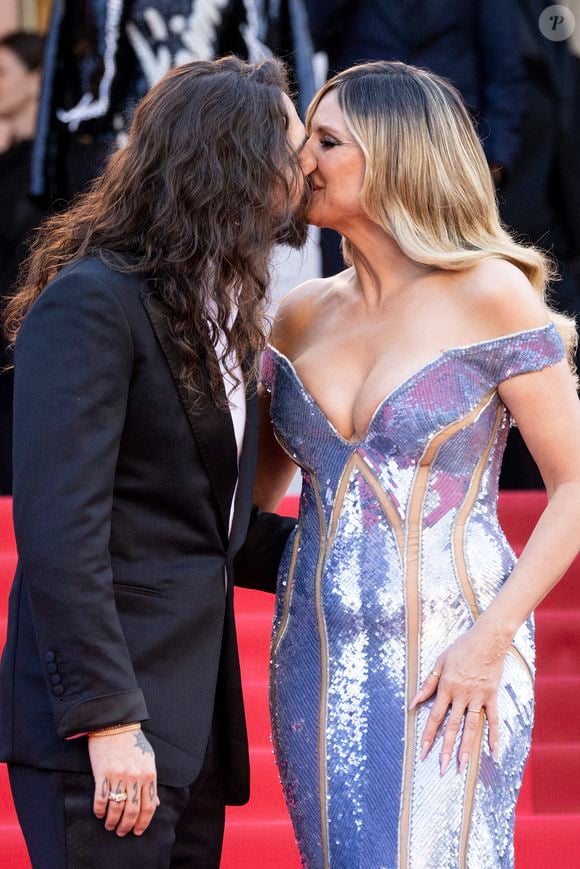 Heidi Klum et son mari Tom Kaulitz - Montée des marches du film « Mission Impossible : The Final Reckoning » lors du 78ème Festival International du Film de Cannes, au Palais des Festivals à Cannes. Le 14 mai 2025
© Jacovides-Moreau / Bestimage