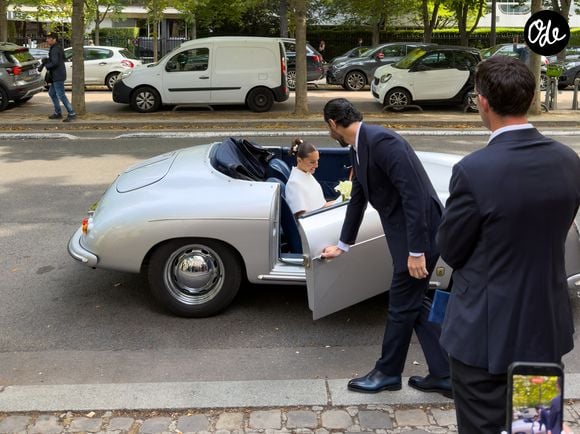 Sorties du mariage de civil de Thylane Blondeau et Benjamin Attal à la mairie du 16ème arrondissement de Paris le 29 juin 2026.
Agence / Bestimage