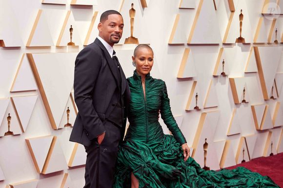 Will Smith et Jada Pinkett Smith lors de la 94ème édition de la cérémonie des Oscars au théâtre Dolby, à Los Angeles, Californie, Etats-Unis, le 27 mars 2022. 
Bestimage