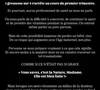 Elle dénonce le manque d’information des femmes sur les risques de fausse couche.

Capture Instagram - Gennifer Demey