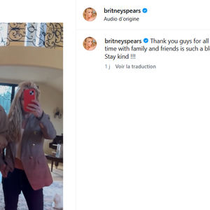 Compte Instagram de Britney Spears.