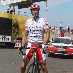 Exclusif - Frédérick Bousquet - Etape du coeur 2017 au profit de l'association "Mécénat Chirurgie Cardiaque" à Marseille, le 22 juillet 2017. © CVS/Bestimage