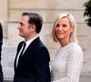 Interrogée dans le podcast "Conversations avant la fin du monde" sur les revenus présumés de son confrère, l'animatrice de Punchline sur CNews reconnaît ne disposer d'aucune information concrète.

Renaud Capuçon et sa femme Laurence Ferrari - Dîner d'état en l'honneur du président des Etats-Unis et sa femme au palais de l'Elysée à Paris, à l'occasion de leur visite officielle en France. Le 8 juin 2024
© Jacovides-Moreau / Bestimage