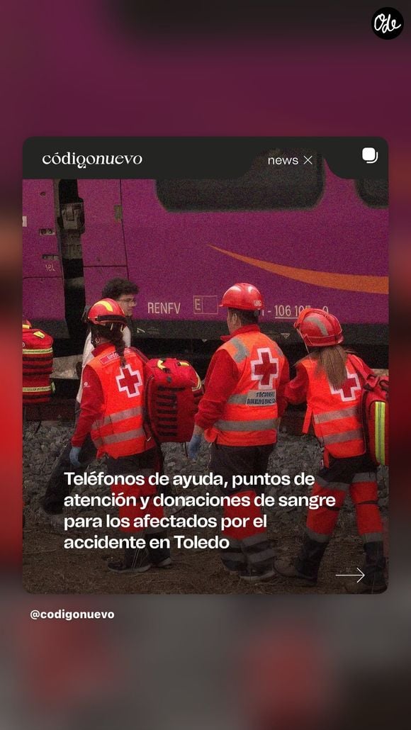 Publication d'Ester Exposito après le drame en Espagne