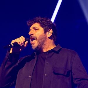 Patrick Fiori lors du concert de Claudio Capéo au Zenith de Paris. © Jérémy Melloul / Bestimage