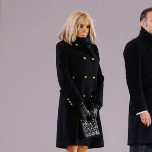 La Première dame Brigitte Macron - Arrivées à la cérémonie de réouverture de la cathédrale Notre-Dame de Paris, le 7 décembre 2024. © Bestimage