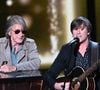 "Je suis officiellement l’ayant droit. C’est moi qui ai hérité de tout !" a déclaré son fils Thomas Dutronc à "La Tribune Dimanche".
Jacques Dutronc (Victoire d'honneur) et Thomas Dutronc lors de la 37ème cérémonie des Victoires de la musique à la Seine musicale de Boulogne-Billancourt, le 11 février 2022.
© Guirec Coadic/Bestimage