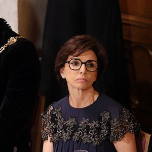Rachida Dati, Ministre de la Culture lors d’un banquet d’état à Guildhall, Londres le 9 juillet 2025. Le couple présidentiel français est en voyage officiel au Royaume Uni pour trois jours.

© Dominique Jacovides / Bestimage