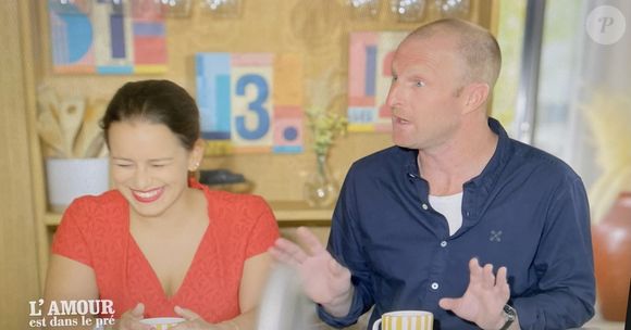 Marion dans l'émission "L'amour est dans le pré" en 2024.
Crédit : M6
