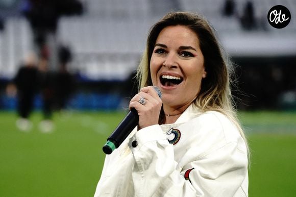 Sophie Tapie lors de la 23 ème journée de championnat de rugby du TOP14 RC Toulon - Toulouse au stade vélodrome à Marseille (match délocalisé) le 23 avril 2022. Victoire du RCT sur Toulouse 19-15.
© Norbert Scanella / Panoramic / Bestimahe