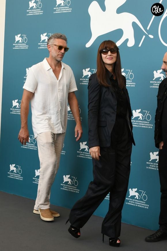 Vincent Cassel, Monica Bellucci - Photocall du film "Irreversible" en verison Integrale lors du 76ème festival du film de venise, la Mostra à Venise le 31 Août 2019.