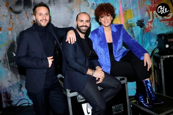 Exclusif - Le groupe "Trois cafés gourmands" - Backstage - Enregistrement de l'émission "Les 20 chansons préférées 2022", diffusée le 5 janvier 2023 sur M6 © Cédric Perrin / Bestimage?