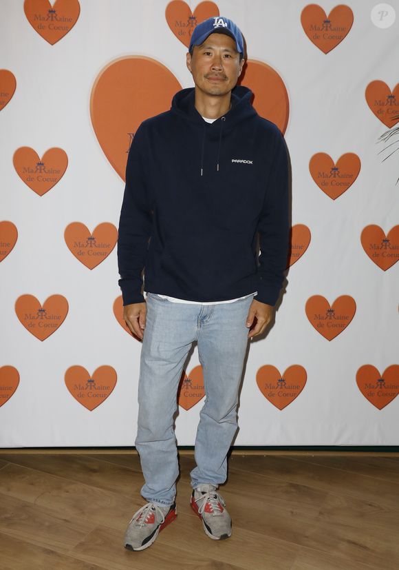 Exclusif  - Frédéric Chau  - Tournoi de Poker caritatif pour l'association "Marraine de Coeur" au restaurant "Le Petit Poucet" à Neuilly sur Seine le 28 avril 2025. 
© Marc Ausset-Lacroix/Bestimage