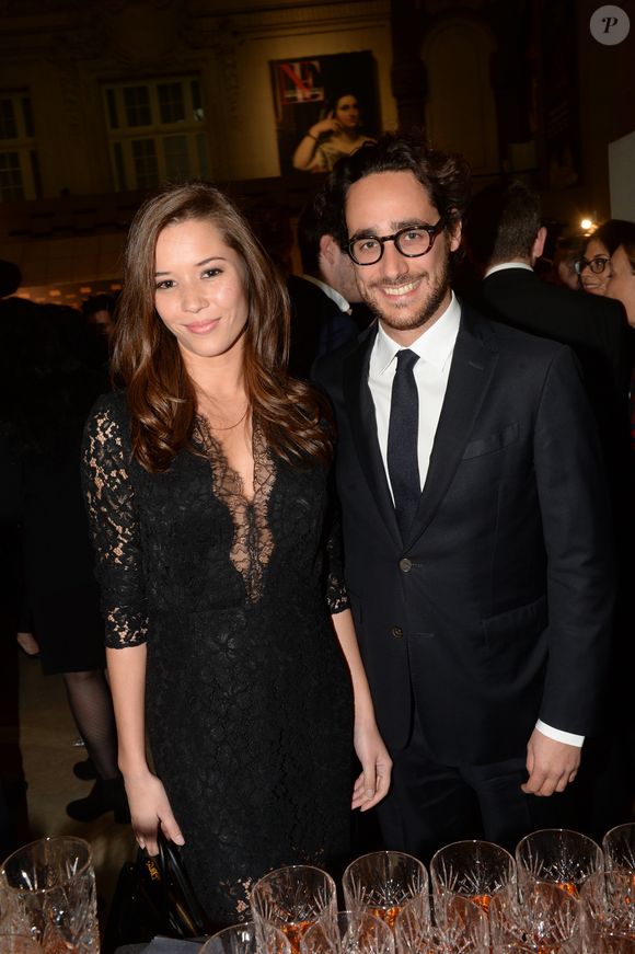 Thomas Hollande et sa compagne Emilie Broussouloux à la 7ème cérémonie des "Hommes de l'Année GQ" au musée d'Orsay à Paris, le 23 novembre 2016.
© Rachid Bellak/Bestimage