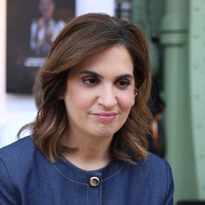 Sonia Mabrouk - Festival du Livre de Paris 2025 au Grand Palais à Paris le 11 avril 2025.
© Denis Guignebourg / Bestimage