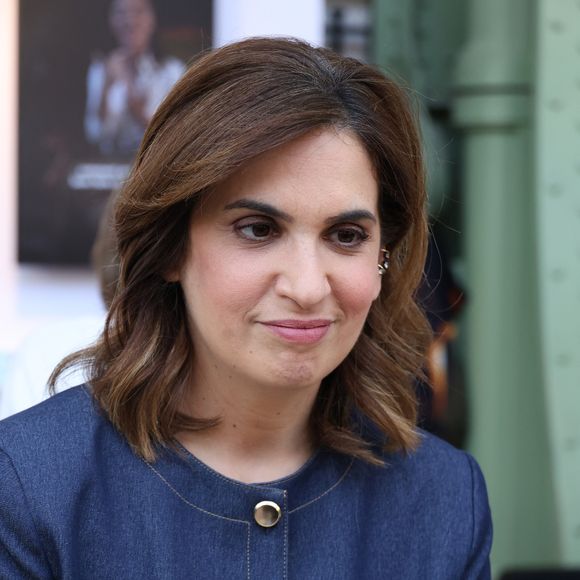 Sonia Mabrouk - Festival du Livre de Paris 2025 au Grand Palais à Paris le 11 avril 2025.
© Denis Guignebourg / Bestimage