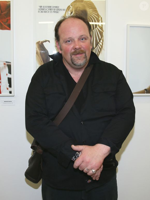 Grégory Gadebois à l'exposition "55 Politiques" à l'Espace Dupin à Paris. L'exposition met à l'honneur 55 femmes engagées en politique de -51 avant J.C jusqu'à aujourd'hui. Paris le 9 juin 2016. © Marc Ausset-Lacroix/Bestimage