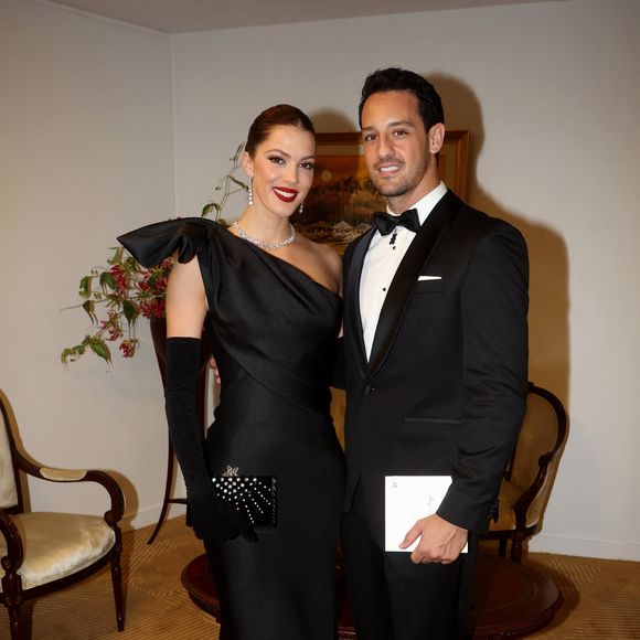 Iris Mittenaere et Diego El Glaoui - Dîner de gala organisé par la Fondation "Children of Africa" à l'initiative de Madame D.Ouattara, Première Dame de Côte d'Ivoire et Présidente fondatrice de "Children of Africa" au Sofitel Ivoire à Abidjan. Le 1er Mars 2024
© Dominique Jacovides / Bestimage