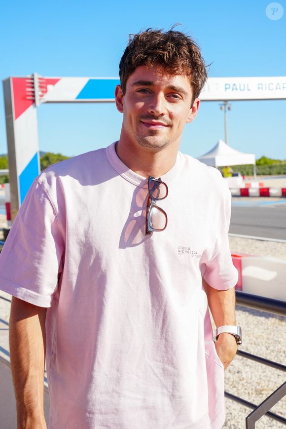Exclusif - Charles Leclerc lors du marathon Karting Jules Bianchi (jour 1) au circuit Paul Ricard au Castellet, France, le 6 septembre 2024. © Anne-Sophie Guebey via Bestimage