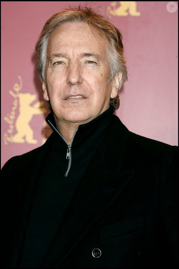 Alan Rickman - Photocall du film "Snow Cake" en 2006. AGENCE / BESTIMAGE