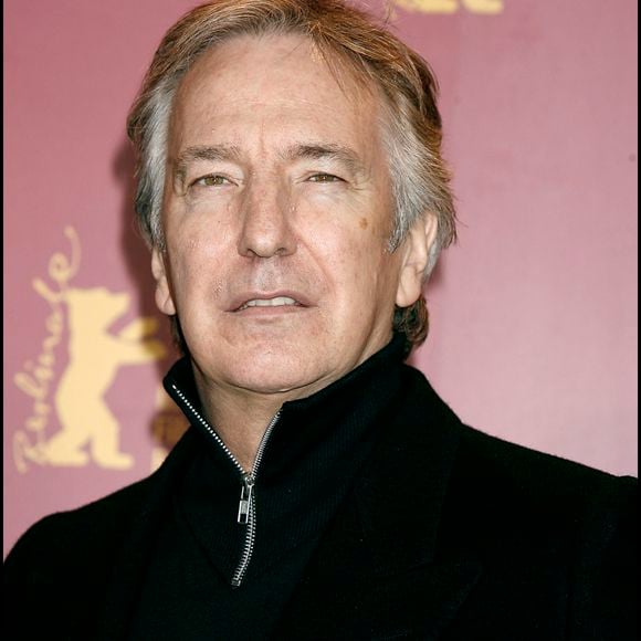 Alan Rickman - Photocall du film "Snow Cake" en 2006. AGENCE / BESTIMAGE