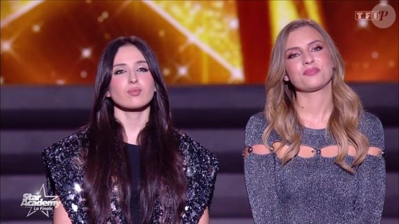 Ambre et Léa se sont affrontées lors de la finale de la "Star Academy". Capture d'écran TF1