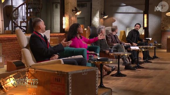 Capture d'écran de "Qui veux être mon associé ?" sur M6