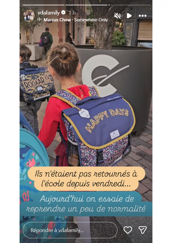 Et cela passe par un retour à l'école des enfants.

Cindy Van Der Auwera (Familles nombreuses) donne des nouvelles après l'incendie qui a ravagé sa résidence.