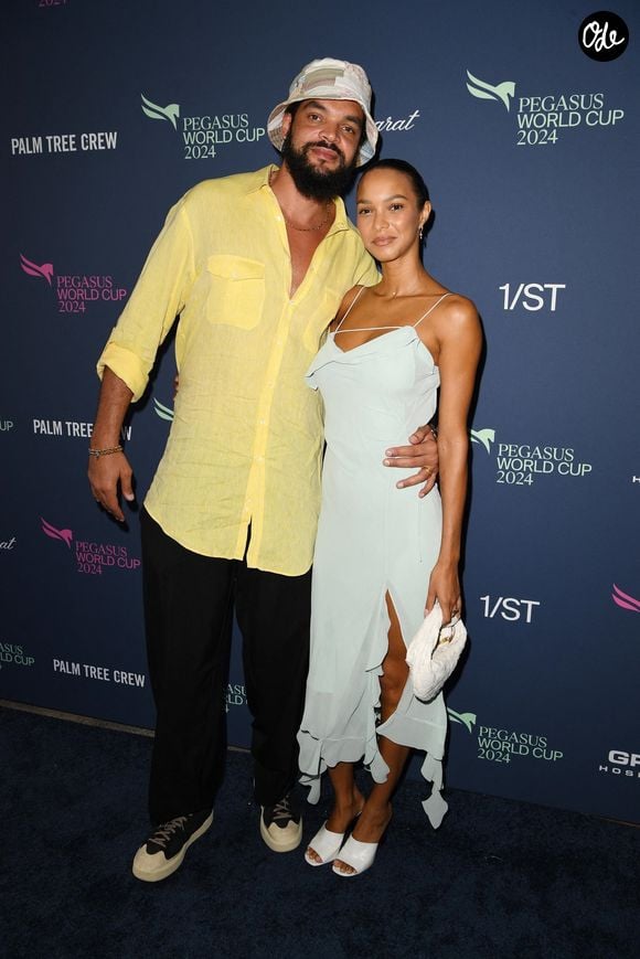 Joakim Noah et son épouse en Floride.

© Bestimage