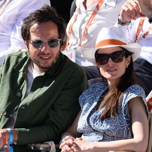 Vianney et Catherine Robert assistent aux Internationaux de France 2024 à Roland Garros le 7 juin 2024 à Paris, France. Photo by Laurent Zabulon/ABACAPRESS.COM