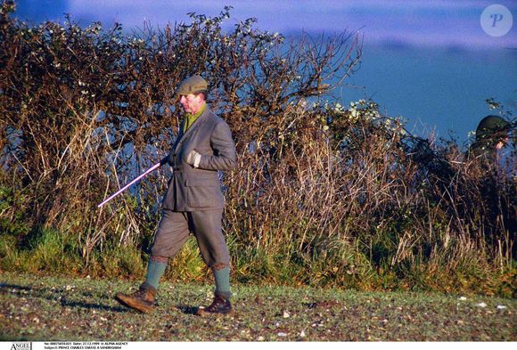 Prince Charles à Sandrigham , 27 décembre 1999. ©ALPHA AGENCY / BESTIMAGE