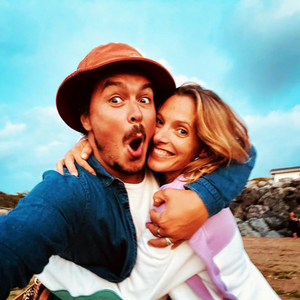 La grande famille du Mistral a répondu présente en nombre pour cette belle journée. 

Élodie Varlet et Jérémie Poppe. Capture Instagram
