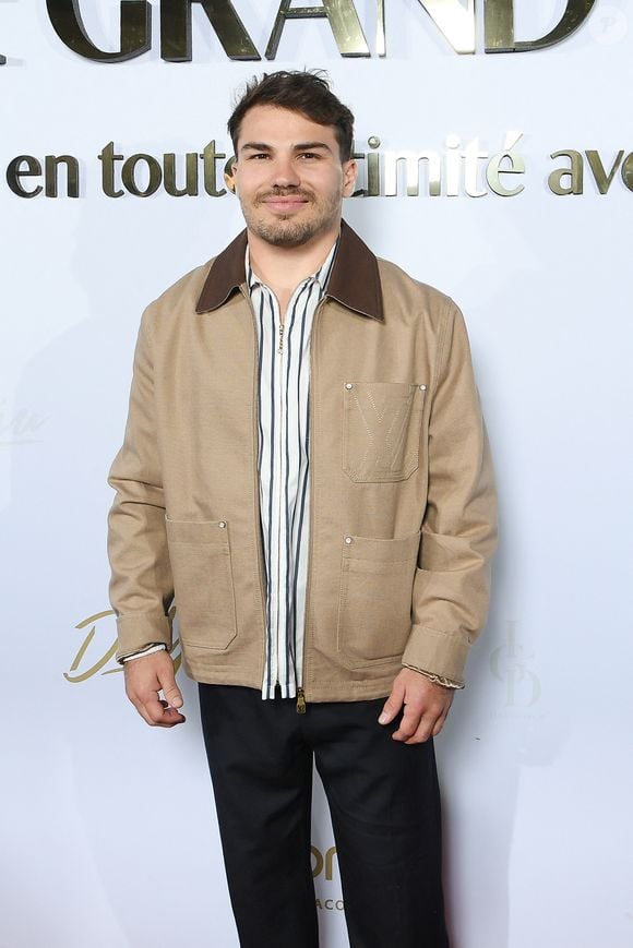Photo : Antoine Dupont au photocall du Grand Dîner en toute intimité avec  Dadju sur la plage de l'hôtel Carlton en marge du 78ème Festival  International du Film de Cannes. Photo :