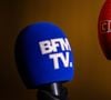 BFM TV perd un animateur emblématique

Illustration de microphones (micro, mike) avec les logos des chaînes d'information BFMTV (BFM TV), CNEWS (C NEWS) et de l'Agence France-Presse (AFP) à Paris, en France. Photo d'Alexis Jumeau/ABACAPRESS.COM