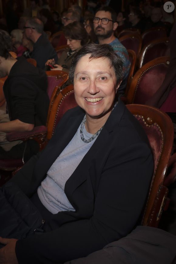 Exclusif - Danielle Moreau, - Les célébrités assistent au concert de Marie-Paule Belle, à l'occasion de ses 50 ans de carrière, aux Folies Bergères à Paris, le 2 novembre 2024. 
© Jack Tribeca / Bestimage