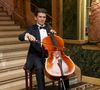 Le double de cire, très réaliste, le représente en train de jouer de son violoncelle.

Statue de cire de Gautier Capuçon - Inauguration de la statue de cire du violoncelliste "Gautier Capuçon" au musée Grévin à Paris le 28 mai 2026. © Anne-Sophie Guebey/Bestimage
