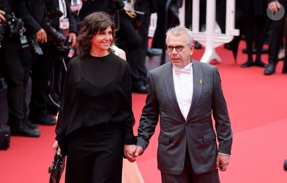 Elsa Boublil et Philippe Torreton - Montée des marches du film « Le deuxième acte » pour la cérémonie d’ouverture du 77ème Festival International du Film de Cannes, au Palais des Festivals à Cannes. Le 14 mai 2024
© Jacovides / Moreau / Bestimage