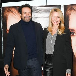 Bruno Salomone et Virginie Efira à la première du film "Madeleine Collins" au cinéma UGC Ciné Cité Les Halles à Paris, le 21 décembre 2021.

© Guirec Coadic/Bestimage