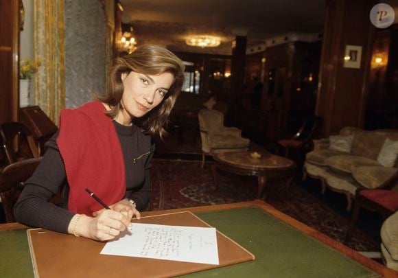 Archives - En Italie, à Rome, Patricia Millardet posant en février 1990. © Michel Croizard via Bestimage