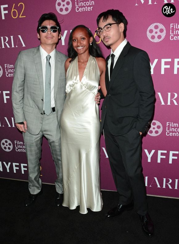 Pax Thien Jolie-Pitt, Zahara Marley Jolie et Maddox Chivan Jolie-Pitt - Première du film "Maria" lors du 62ème New York Film Festival au Lincoln Center, le 29 septembre 2024. ©Bestimage