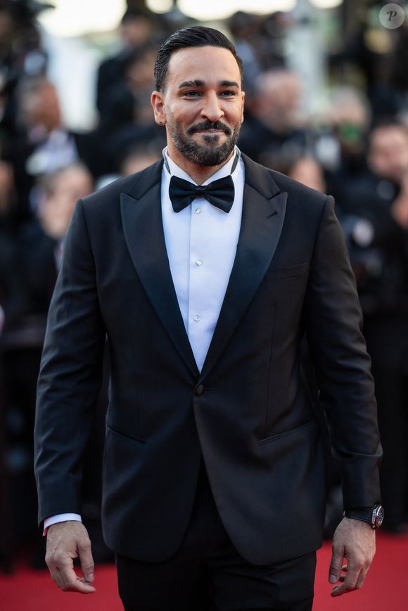 Adil Rami - Montée des marches du film " La vénus électrique " pour la cérémonie d'ouverture du 79ème Festival International du Film de Cannes, le 12 mai 2026. © Jacovides-Moreau /Bestimage