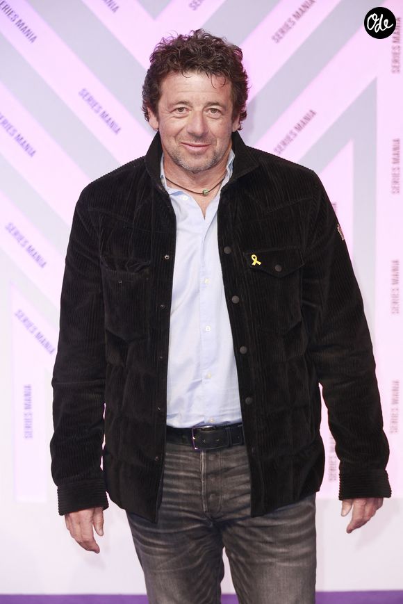 Patrick Bruel lors du Festival Series Mania, le festival international des séries à Lille, jeudi 27 mars 2025. © Christophe Aubert / Bestimage