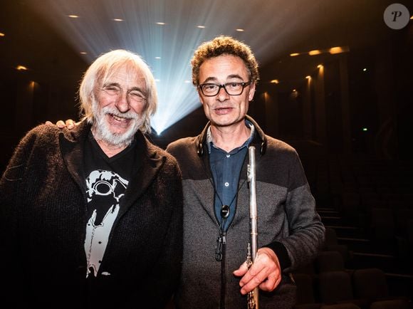 Pierre Richard et son fils Olivier Defays - Festival du cinéma et musique de film de la Baule le 9 novembre 2019. © Guillaume Collet/Bestimage