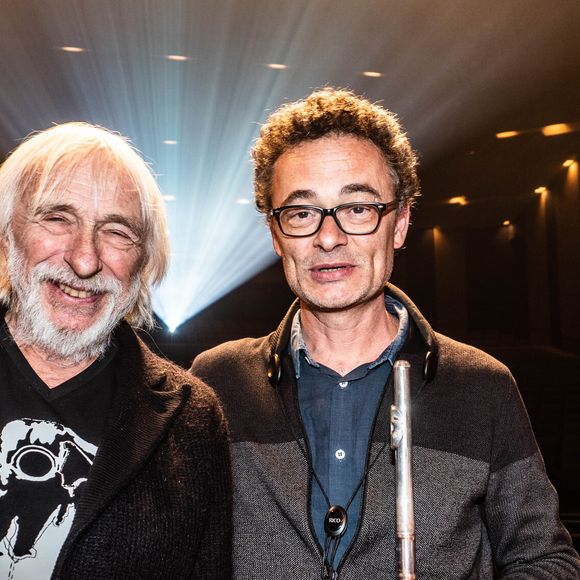 Pierre Richard et son fils Olivier Defays - Festival du cinéma et musique de film de la Baule le 9 novembre 2019. © Guillaume Collet/Bestimage