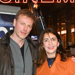 Exclusif - François Feroleto et sa compagne Valérie Karsenti - Avant-première du film "Sans Toi" au cinéma mk2 Bibliothèque à Paris le 10 janvier 2022. © Coadic Guirec/Bestimage